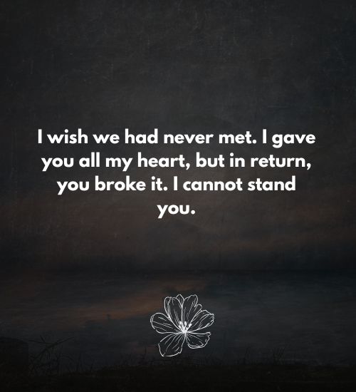 I Hate You Messages for Her