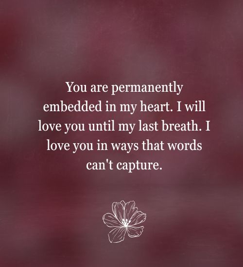 I Love You Beyond Words Quotes
