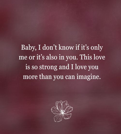 I Love You More Than You Can Imagine Messages