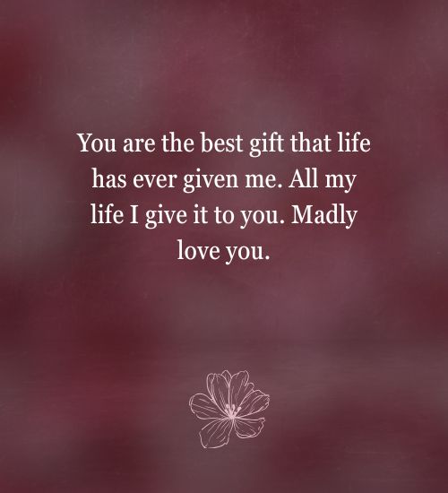 I'm Madly in Love with You Quotes