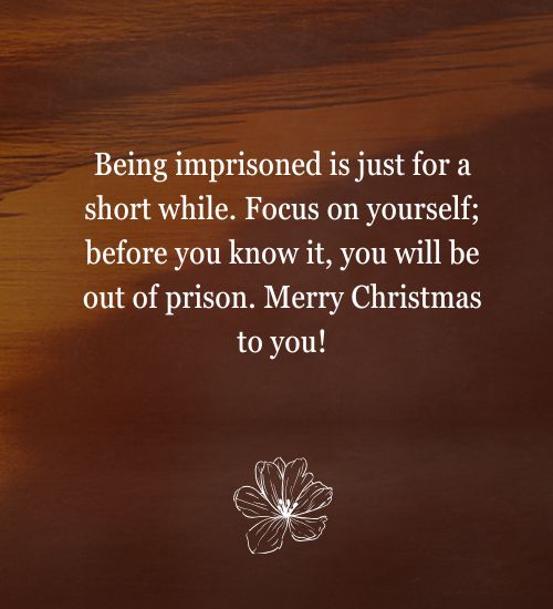 Inspirational Christmas Messages for Prisoners
