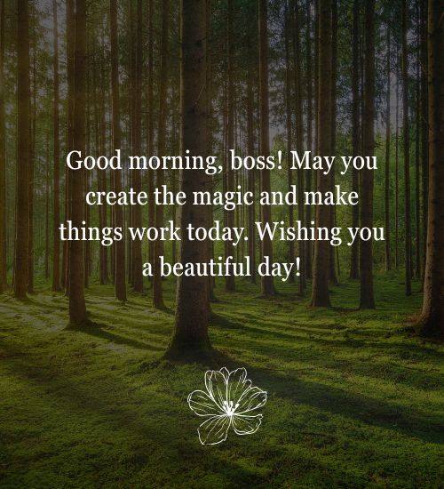 Inspirational Good Morning Messages For Boss Inspirational Good Morning Messages For Boss