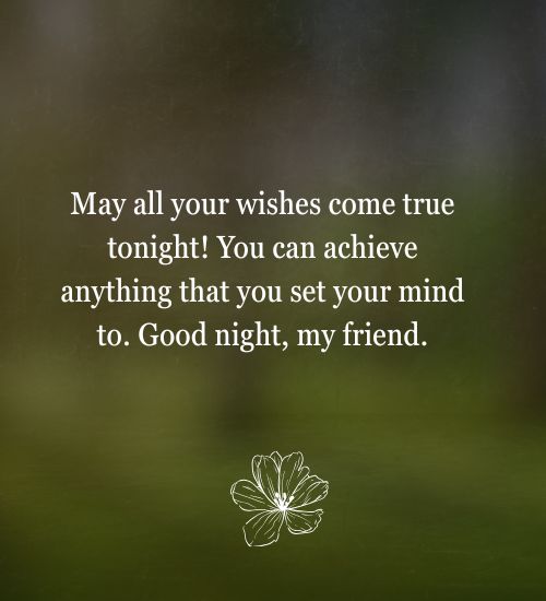 Inspirational Good Night Messages For Friends Inspirational Good Night Messages For Friends