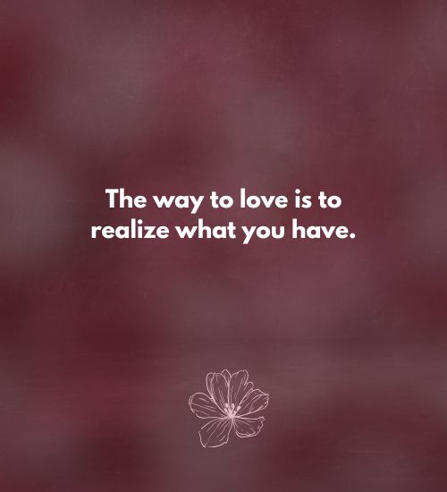 Inspirational Love Quotes