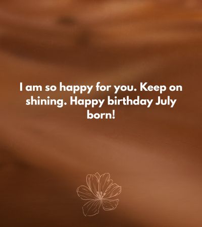 July Birthday Quotes