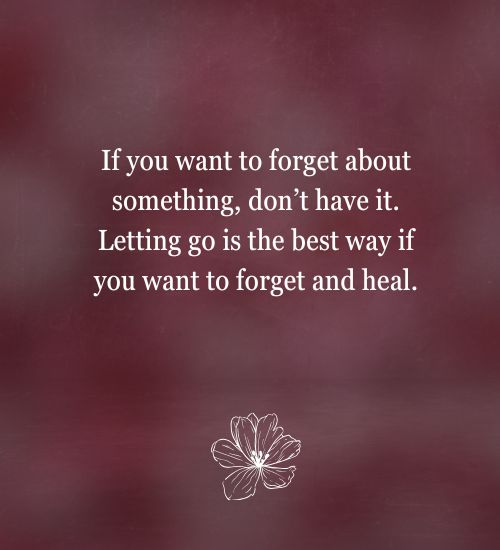 Letting Go Sayings