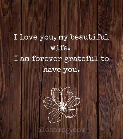 Love Messages for Wife