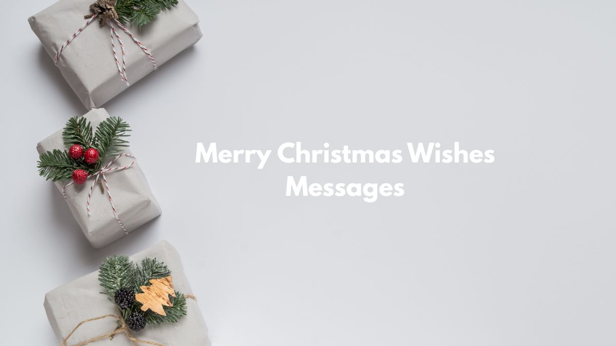 Merry Christmas Wishes Messages