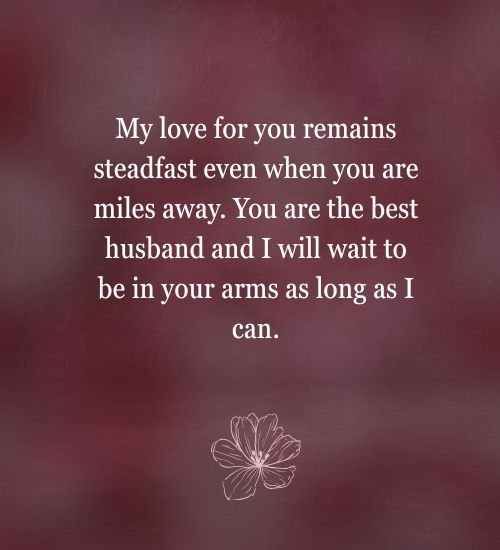 Miss You Messages for Husband