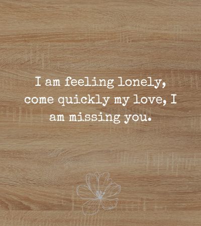 Miss You Messages for Love