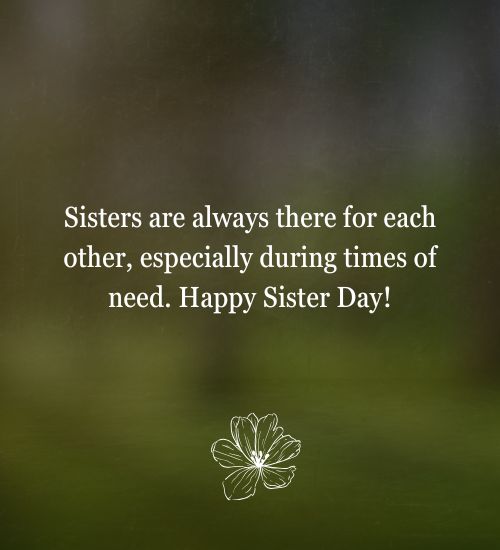 National Sister Day Quotes