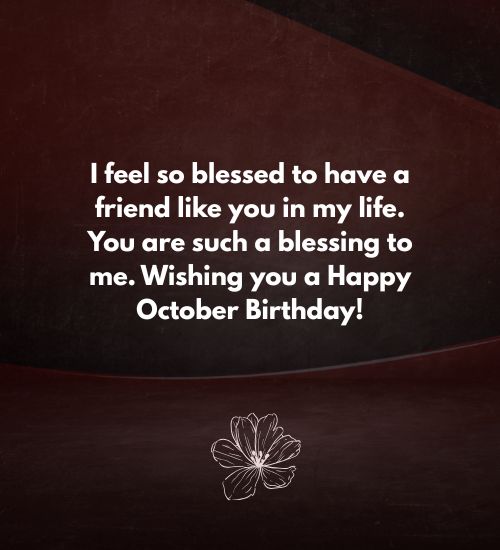 October Birthday Card Messages October Birthday Card Messages