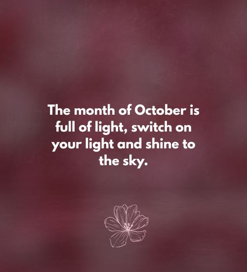 October Quotes for Inspiration
