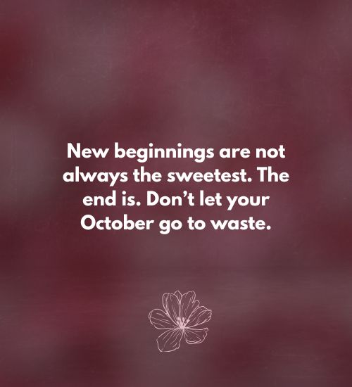 October quotes inspirational
