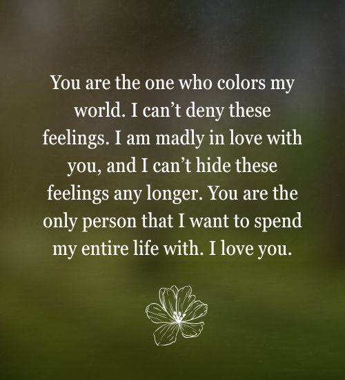 Paragraphs for her to make her cry