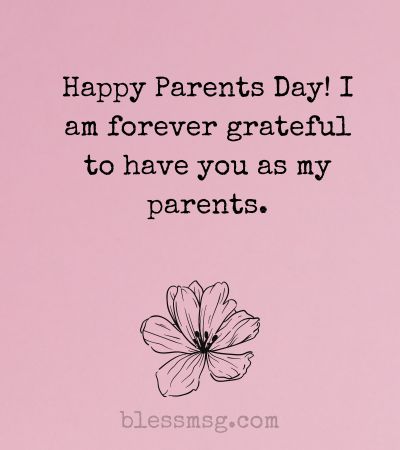 Parents Day Wishes