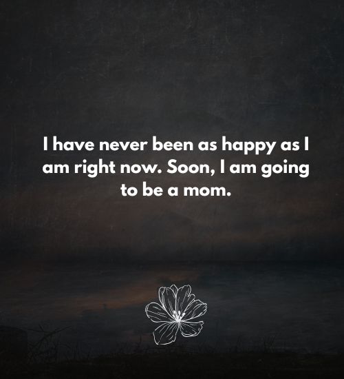 Pregnancy Announcement Message