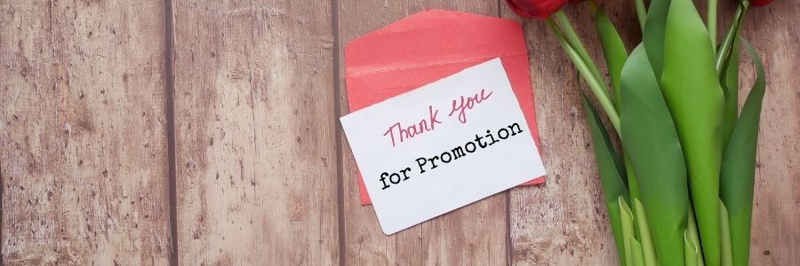 Promotion-Thank-you-Message