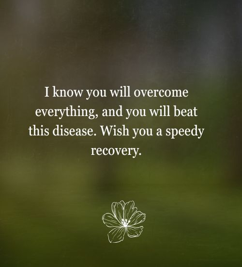 Quick Recovery Messages