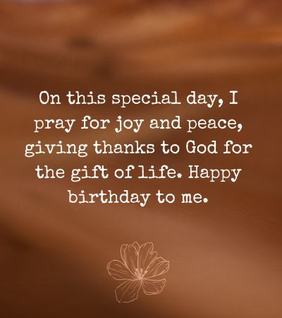 Quote about my birthday