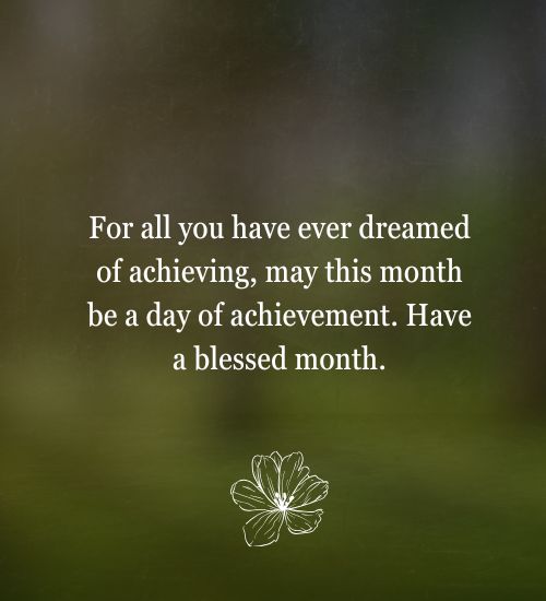 Quotes about happy new month