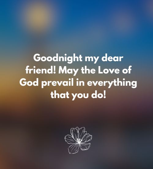 Religious Good Night Messages