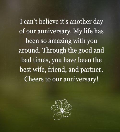 Romantic Anniversary Messages for Wife