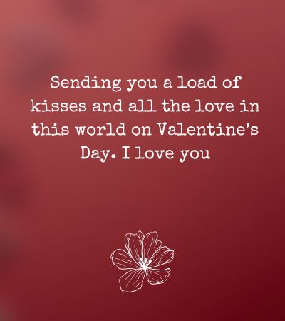 Romantic valentine messages