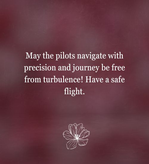 Safe Flight Wishes