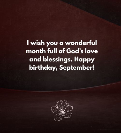 September Birthday Wishes