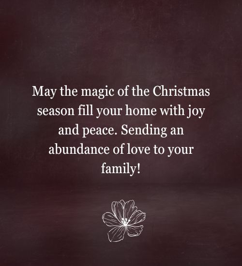 Short Christmas Wishes during Hard Times