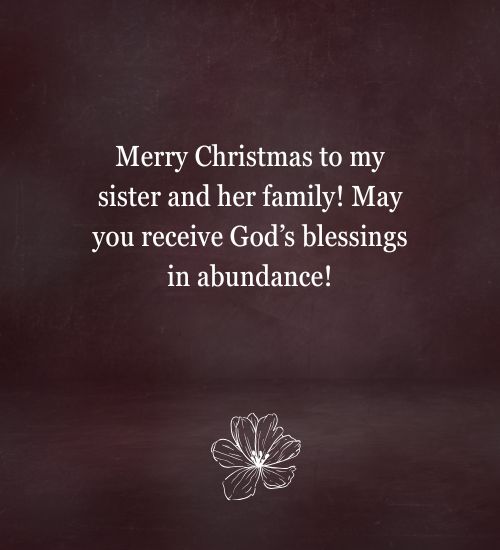 Short Christmas Wishes for Sister Short Christmas Wishes for Sister