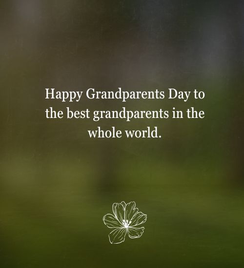 Short Message for Grandparents Short Message for Grandparents