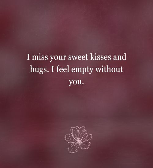 Short Miss You Messages For Boyfriend