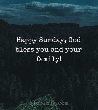 Sunday Blessing Messages
