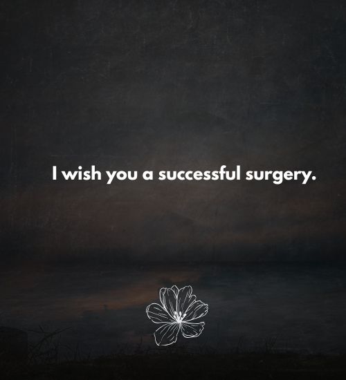 Surgery Wishes for Coworkers