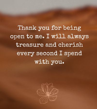 Thank You Message for Boyfriend