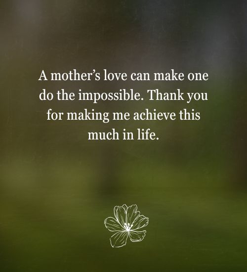 Thank You Mom Quotes