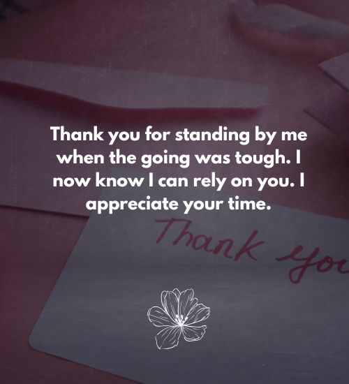 Thank You Words for a Friend