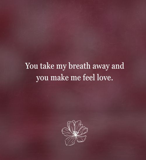 The Way You Make Me Feel Text Messages