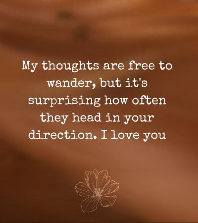 Touching love messages for her
