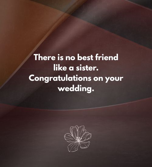 Wedding Quotes for Sister