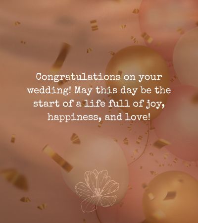 Wedding Wishes for Friend