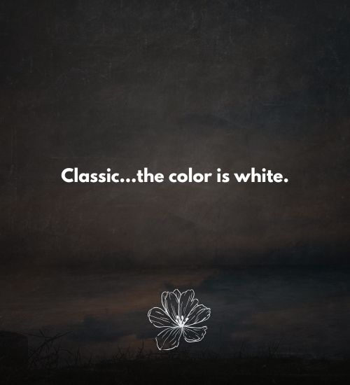 White Dress Captions for Instagram