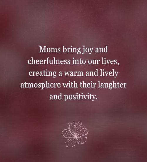 Words to Describe Moms