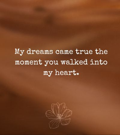 Words to express feelings of love to a girl