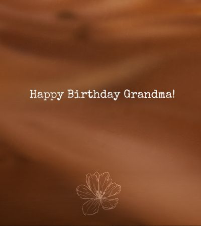 birthday wishes for grandmother