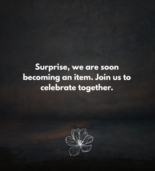 engagement party announcements wording