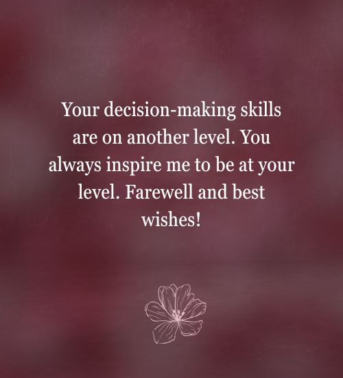 farewell quotes for employees