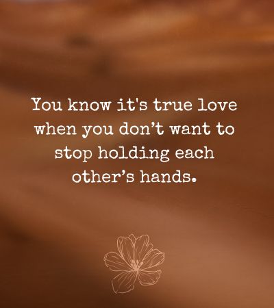 holding hands messages